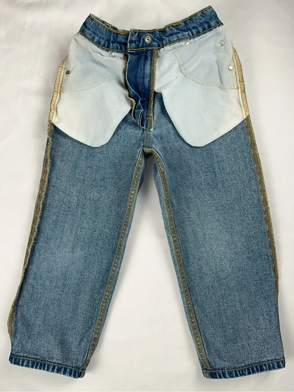 Gymboree 2001 Kids Classic Blue Denim Vintage Jeans Size 5 Years Y2K